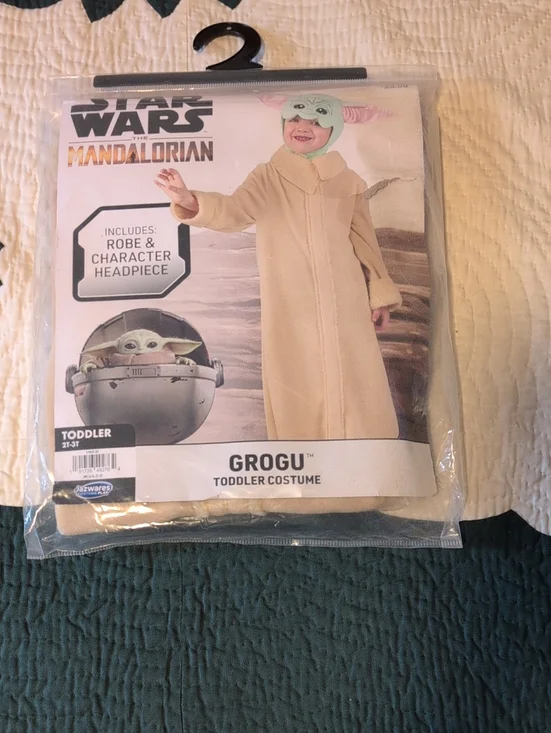 New Official Star Wars Grogu costume ( 2T-3T)