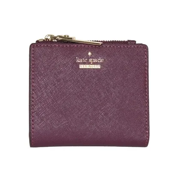 Kate Spade Cameron Street Adalyn Wallet Purple Maroon