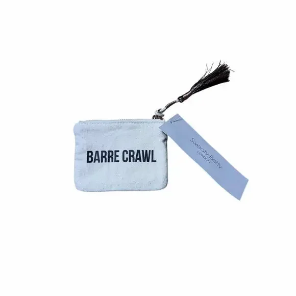 Sweaty Betty Barre Crawl Canvas Coin Purse NEW
