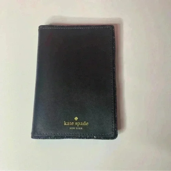 Kate Spade Black Passport Holder