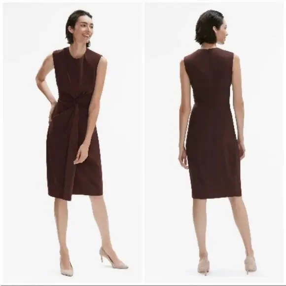 MM Lafleur The Taylor Dress in Raisin 8 Sz 0‎