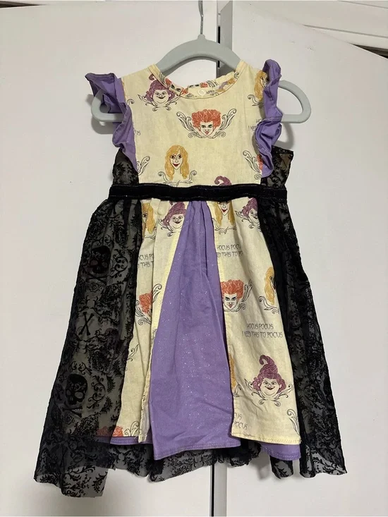 hocus pocus sanderson sisters handmade dress 3T Halloween