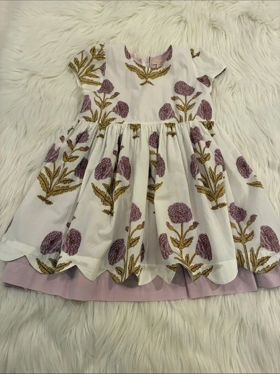 Pink Chicken Girls Marisol Dress-Lavender Dandelion
