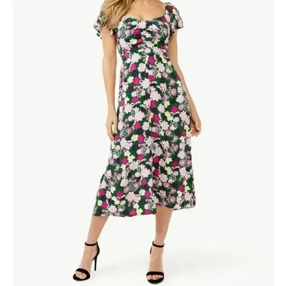 Sofia jeans by Sofia Vergara flutter sleeve dress, small