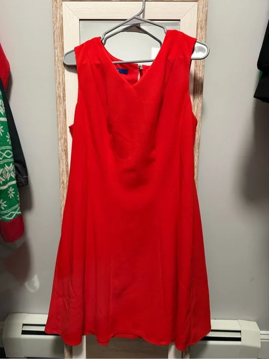 Apt. 9 Vibrant Red Sleeveless Dress