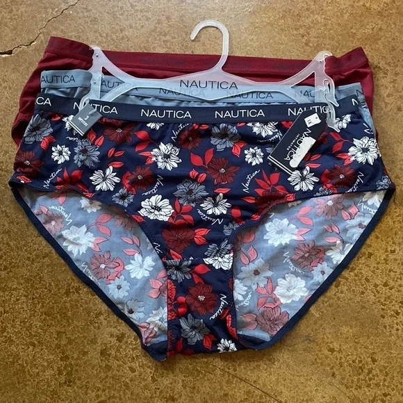 NAUTICA smooth and‎ soft hipster 3 pack underwear panties