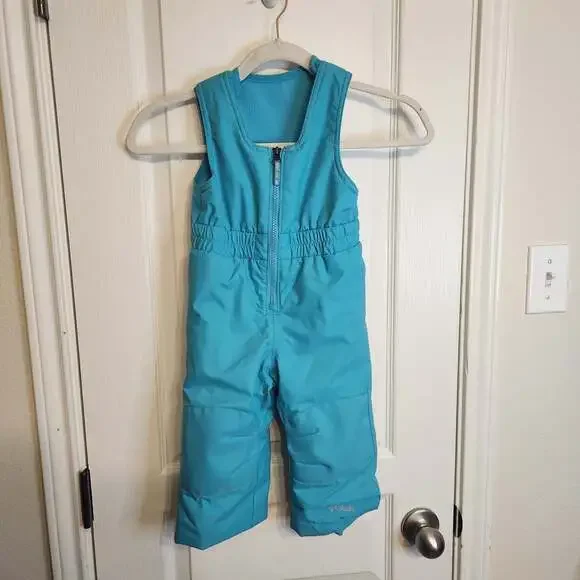 Columbia Sportswear Company Toddler Snow Bib Overalls Blue 2T