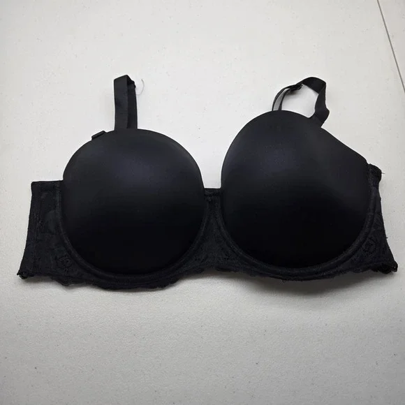 Torrid Women Bra 42DD Black Multi Way Underwired‎ Lace Strap Adjustable