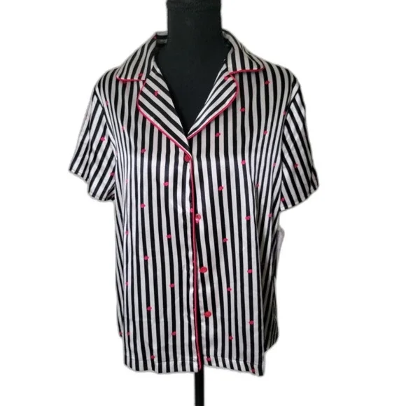NWT Women's Pajama Top Size S
