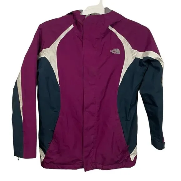 The North Face Purple Hyvent Soft Shell Weather Resistant Jacket