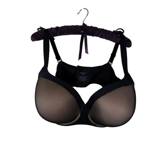 Torrid‎ Bra 44G Black balconette RN148862