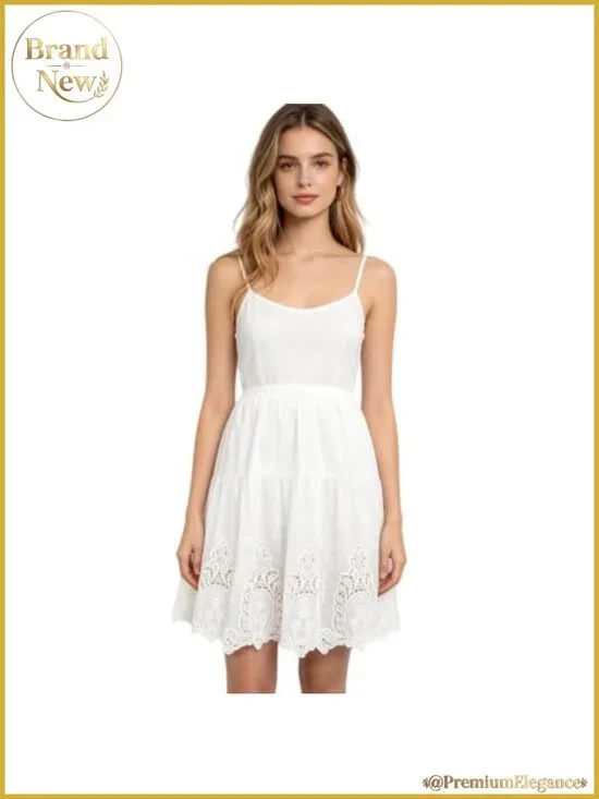 Cotton Half Slip Skirt Extender for Women Lace Trim Underskirt