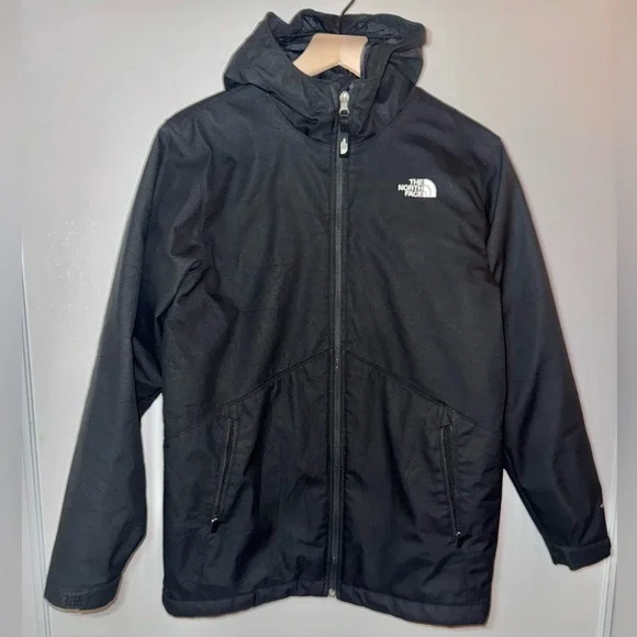 The North Face Apex Elevation Hooded Jacket Boy’s Size XL 18/20 Black Polyester