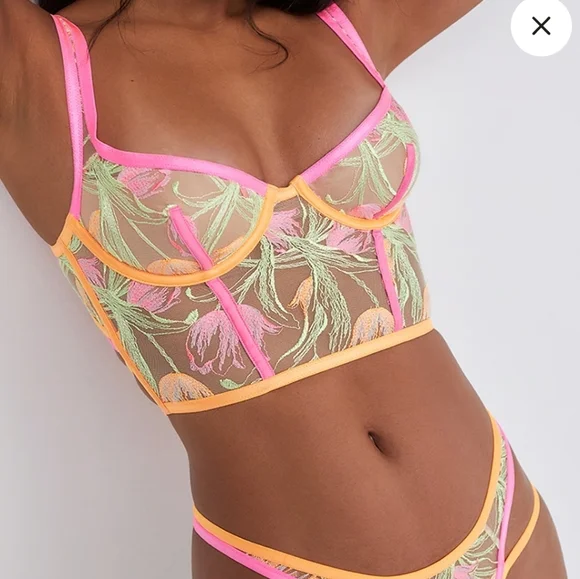 New!For‎ Love and Lemons Tulip Bustier Bra