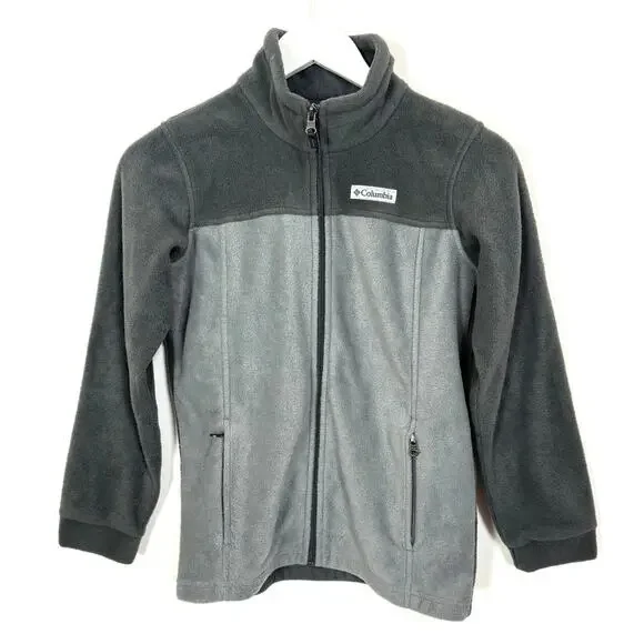 Columbia Fleece Jacket in Gray