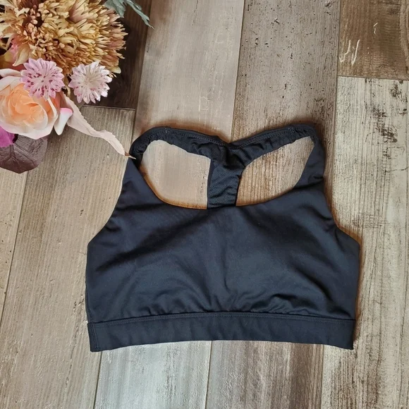 All in Motion Black Women's Padded Sports Bra Size Small EUC