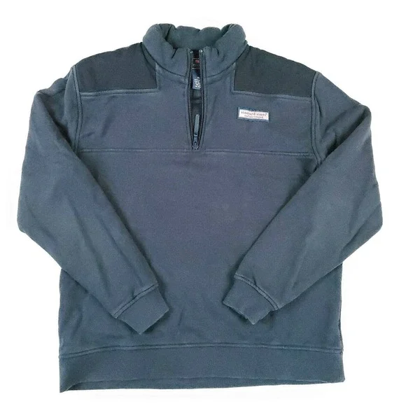Vineyard Vines Girls Pullover XL Navy Blue Cotton