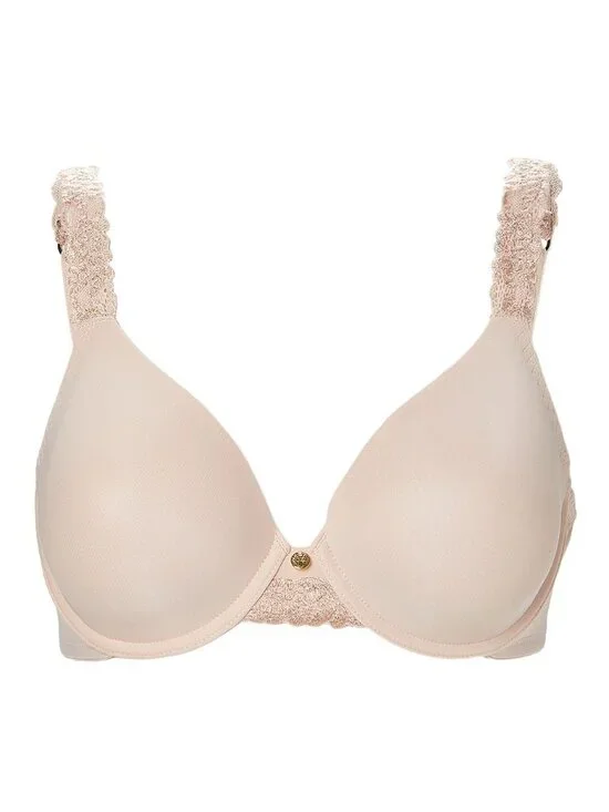 Natori 38DDD Lace-Trim Full Fit Bra 736037 Cameo Rose