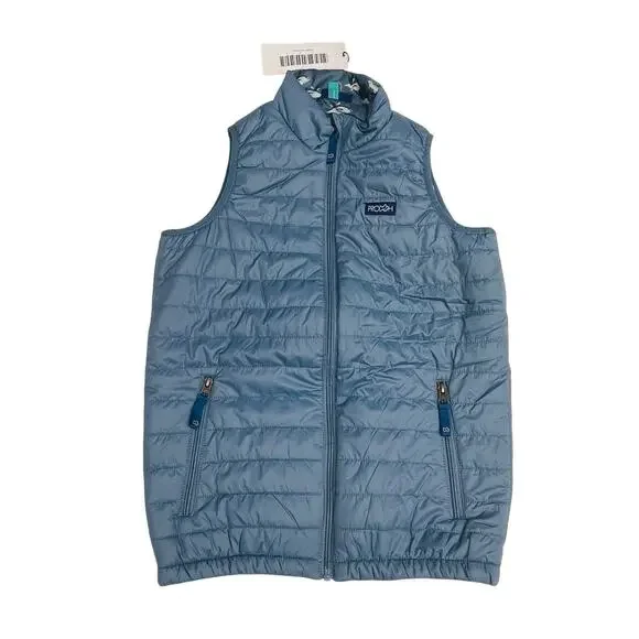 NWT Prodoh Size L (12/14) Bluefin Puffer Vest