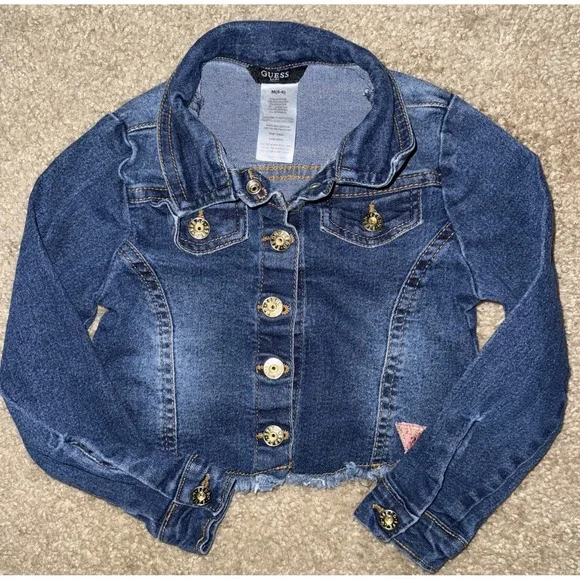 Guess Girl's Denim Jacket Size 5-6‎