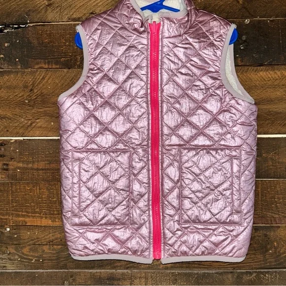 Pink Vest with Pockets