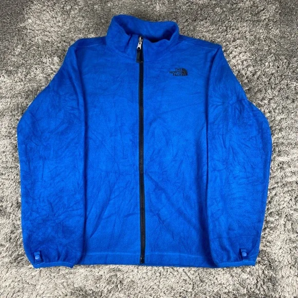 The North Face Vortex Triclimate Inner Fleece Jacklet Boys L 14/16 Blue Full Zip