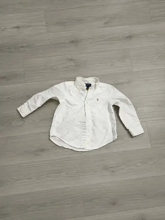 Polo Ralph Lauren baby boy 3T outfit button up shirt and khaki blue pants new