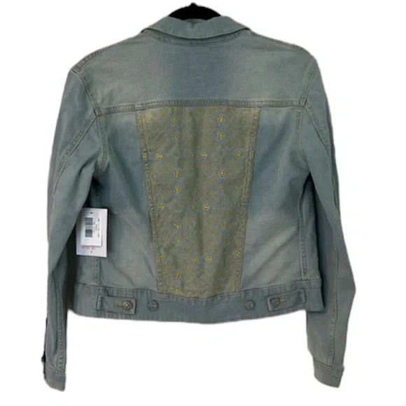 LuLaRoe Embellished Jean Jacket