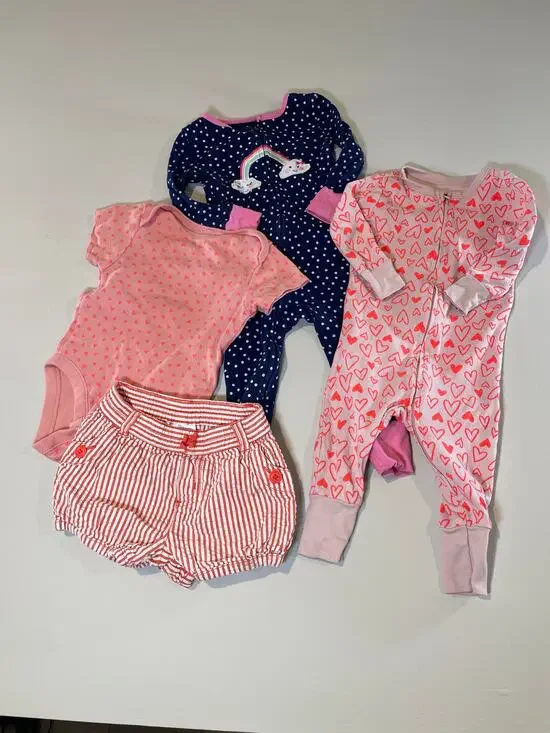Girls 12–18 month 4‑piece bundle