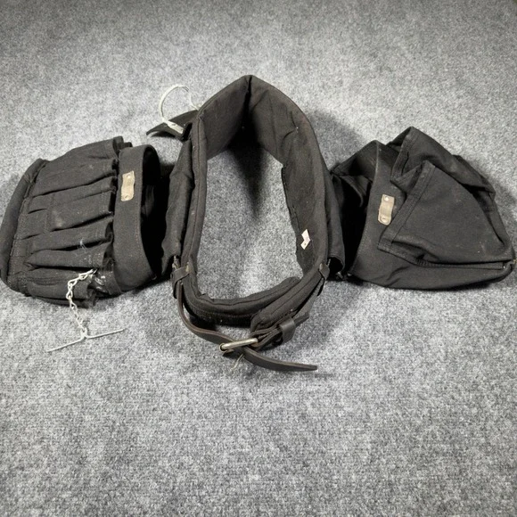 Boulder Bag Professional Electricians Tool Belt Pouches Medium Black USA Made
