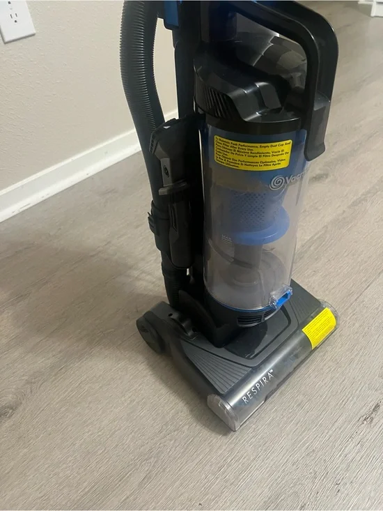 Upright Bagless Vacuum Cleaner - Black & Blue