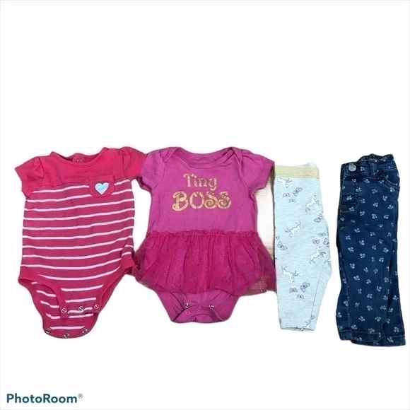 Carter’s & Other Brand Girly Bundle 9 months