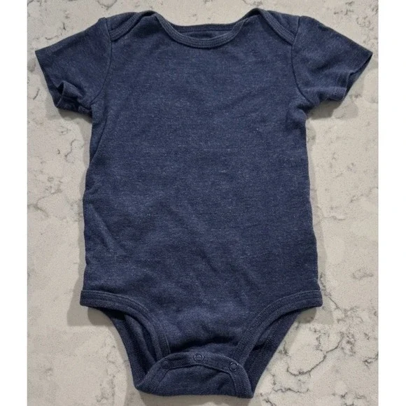 Simple Joys by Carters Baby Boy Bodysuit Navy Blue 18M Cotton 1M497610