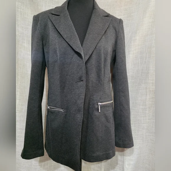 Michael‎ Kors Grey, Blazer, Office, Professional, Size Medium