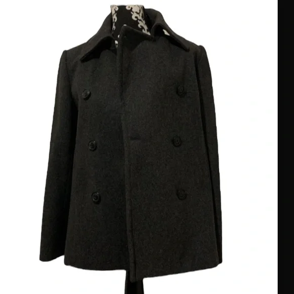 J. Crew gray wool coat