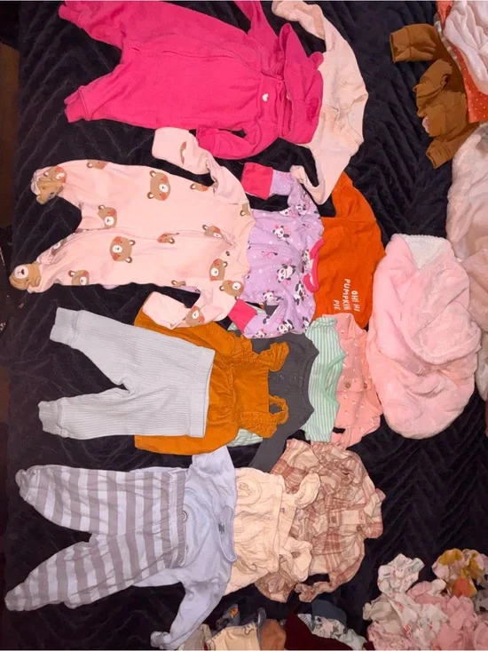 Kids One-Piece Bundle - Pink, Peach & Orange Styles