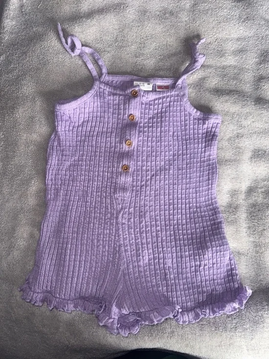 Zara purple romper