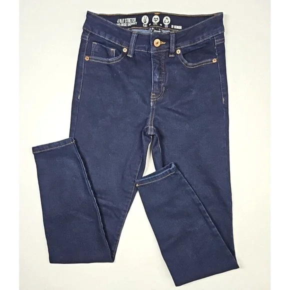 Rewash Juniors‎ Dark Wash Mid Rise Skinny Jeans Size 3 NWOT
