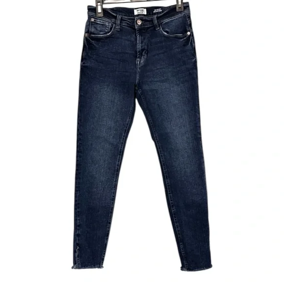 Kensie Jeans Vintage Luxe The‎ Kelsie Highrise Skinny, Blue, Size 6/28