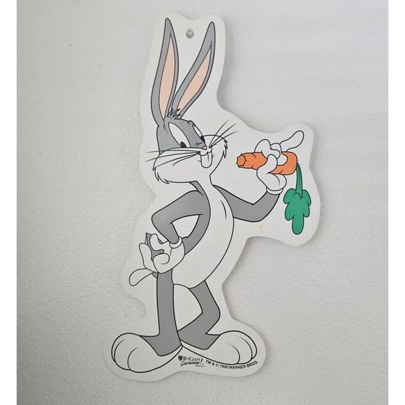 Vintage‎ 1996 Wincraft Looney Tunes Warner Bros Bugs Bunny vinyl wall decal