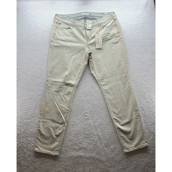 Torrid Sophia Skinny Jeans Plus‎ Size 18 38x31 Bleached Denim Tapered Stretch