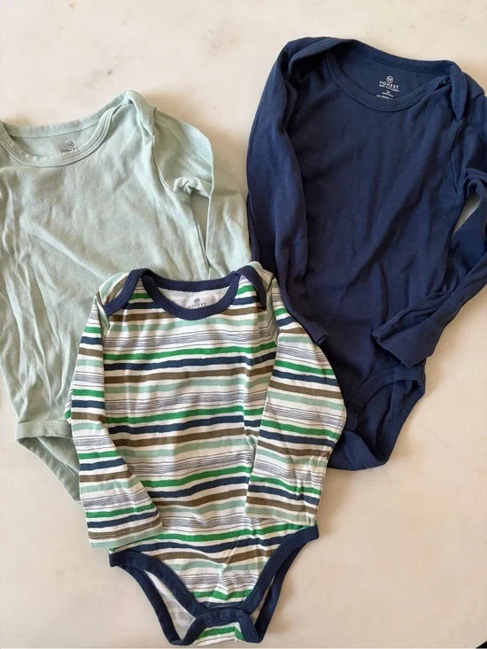 Honest Baby Clothing Organic Long-Sleeve Bodysuit Set