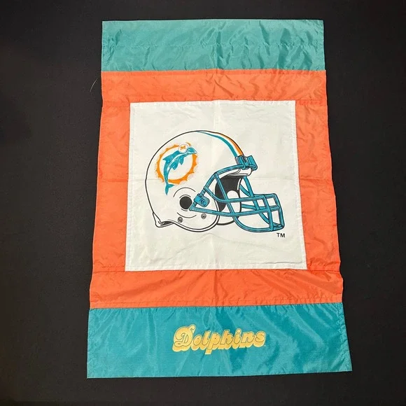 Vintage Miami Dolphins Flag Colors International 37x24