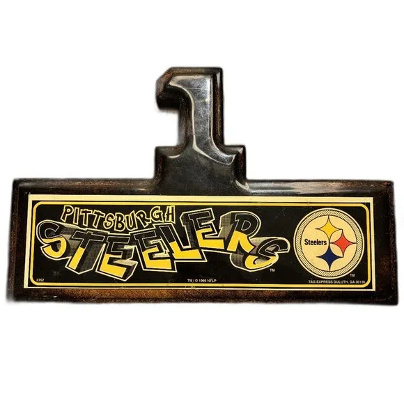 Pittsburgh Steelers Tag Express 1995 Wall Hanger‎