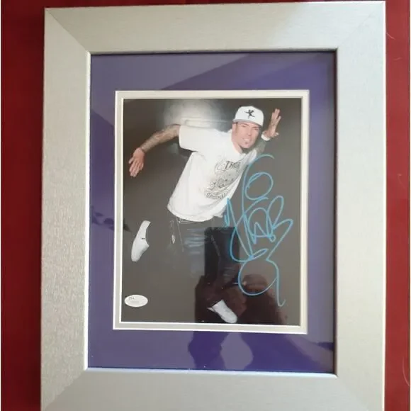 Vanilla Ice-Signed and Beautifully Framed 8x10