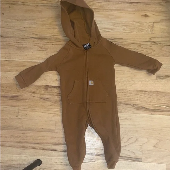 Carhartt Tan Kids Hooded jumpsuit