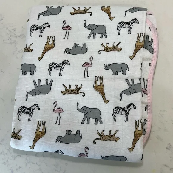 Animal Print Baby Blanket