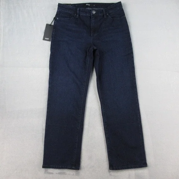 Hudson Los Angeles Jeans Womens 10 Straight‎ Leg Obscurity Blue 1900970 NWT