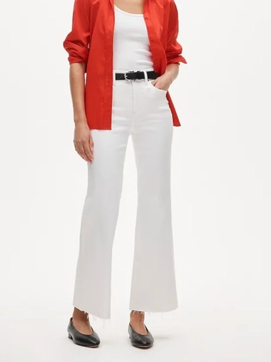 J crew Charley kickout cropped jean in super-stretch Item CS167