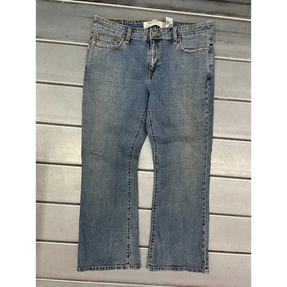 Levis 515 Boot Cut Jeans Womens‎ 14M 34x28 Blue Medium Wash Bootcut